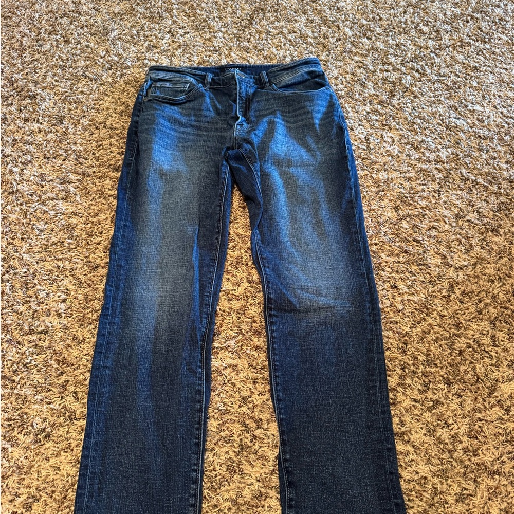 BKE Alec Straight Leg Blue Jeans